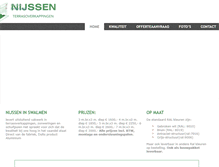 Tablet Screenshot of nijssenterrasoverkappingen.nl
